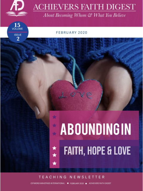 Cover of Abounding In Faith, Hope & Love