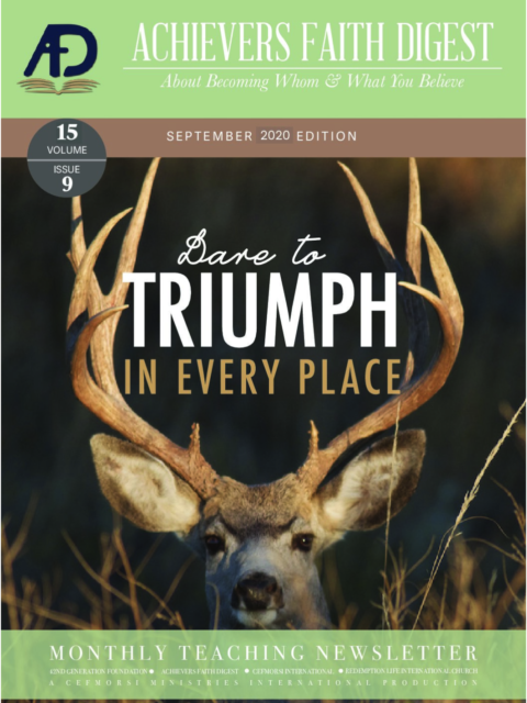 Cover of Dare to Triumph In Every Place