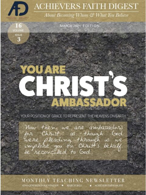 Cover of You Are Christ’s Ambassador